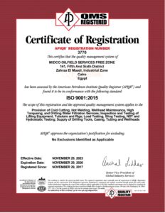 Certificate-ISO
